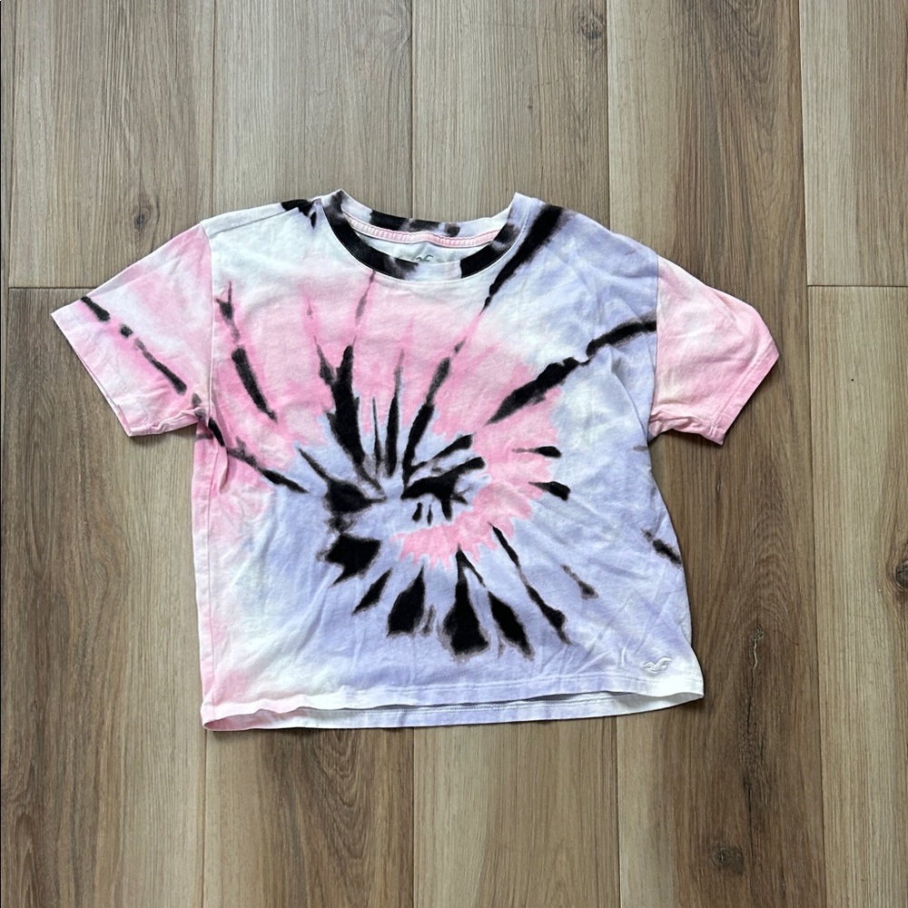 Holster Tie-Dye T-Shirt - Pink and Purple Size XS